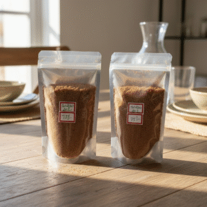 groundnut nuvvula podi (peanut sesame powder)