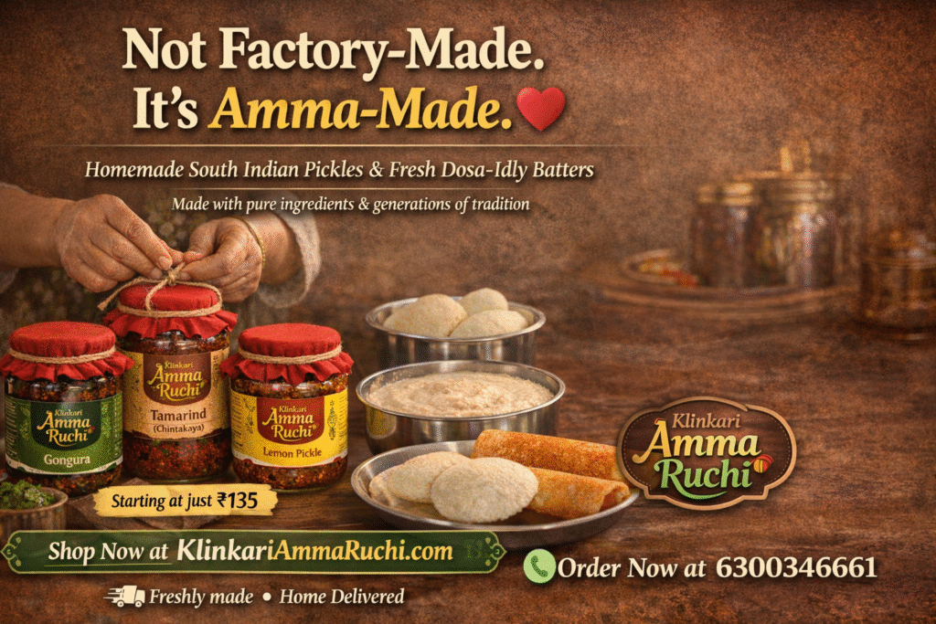 Best Homemade Pickles in Hyderabad – What Locals Prefer